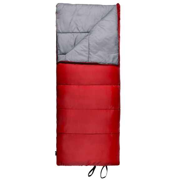 Ozark TrailOzark Trail 50-Degree Warm Weather Rectangular Sleeping Bag, Red - Picture 1 of 11